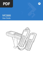 Motorola MC3090 G Product Manual