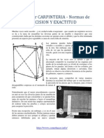 Como Hacer CARPINTERIA - Normas de PRECISION Y EXACTITUD.