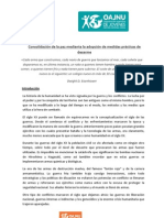 Consolidación de la paz mediante la adopción de medidas prácticas de desarme