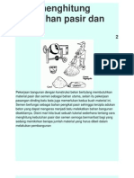 Cara Menghitung Kebutuhan Pasir Dan Semen