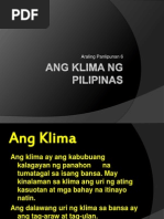 ANg Klima ng Pilipinas