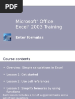 Download Microsoft Office - Excel - Formulaes by g_vikas1 SN16688581 doc pdf