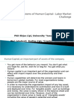Incentive Systems of Human Capital - Labor Market Challenge