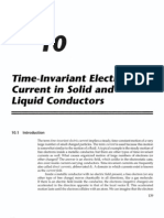 Chapter 10 - Time Invarient Currents in Conductors