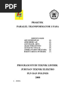 contoh format spesifikasi barang  Contoh  Perhitungan Paralel Trafo