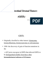 Gastrointestinal Stromal Tumors (Gists) : DR Ganesh