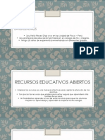 Recursos Educativos Abiertos