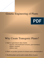 Genetic Engineering of Plants
