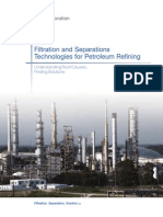 Filtration and Separations Technologies for Petroleum Refining