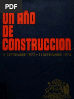 Mensaje Presidencial 11.09.1974 (Augusto Pinochet Ugarte)