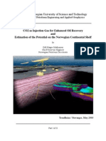 CO2 as Injection Gas for Enhanced Oil Recovery