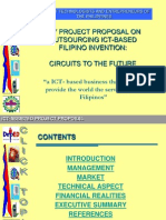 "My Project Proposal On Outsourcing Ict-Based Filipino Invention: Circuits To The Future