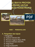 Analisa Biaya Proyek Hps Oe