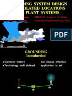 Grounding System Design For Isolated Locations and Plant Systems