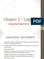 Chapter 2 - Logic: Analyzing Arguments