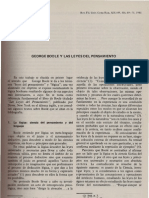 Anexo George Boole Y Las Leyes Del Pensamiento PDF