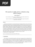 Download EIA Practice in India and Its Evaluation by Dharmesh SN16692123 doc pdf