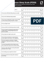 146 Pd Sleep Scale