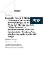 Fearnside_&_Millikan_Hidreletricas-O Setor Elétrico Brasileiro