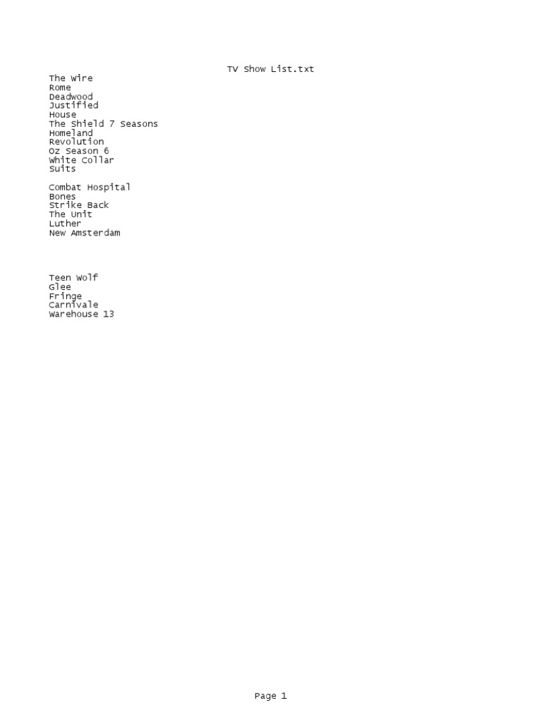 tv-show-list-txt-notepad-pdf