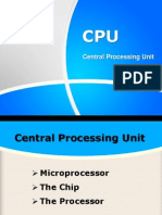 Central Processing Unit (CPU)