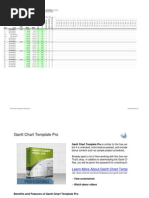 Gantt Chart Template