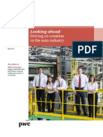 Pwc Looking Ahead Driving Co Creation in the Auto Industry PDF