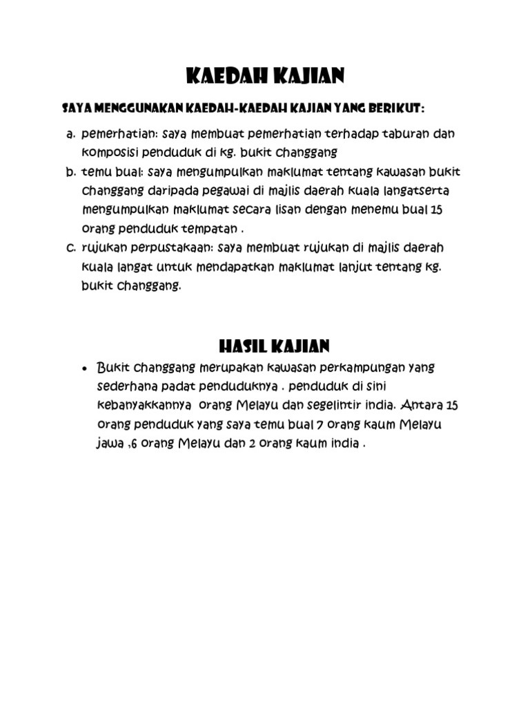 Apa Itu Kaedah Kajian  Beauctz