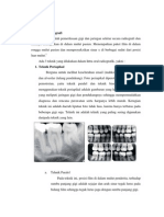 Intra Oral Radiografik