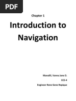 Chapter 1 Introduction To Navigation