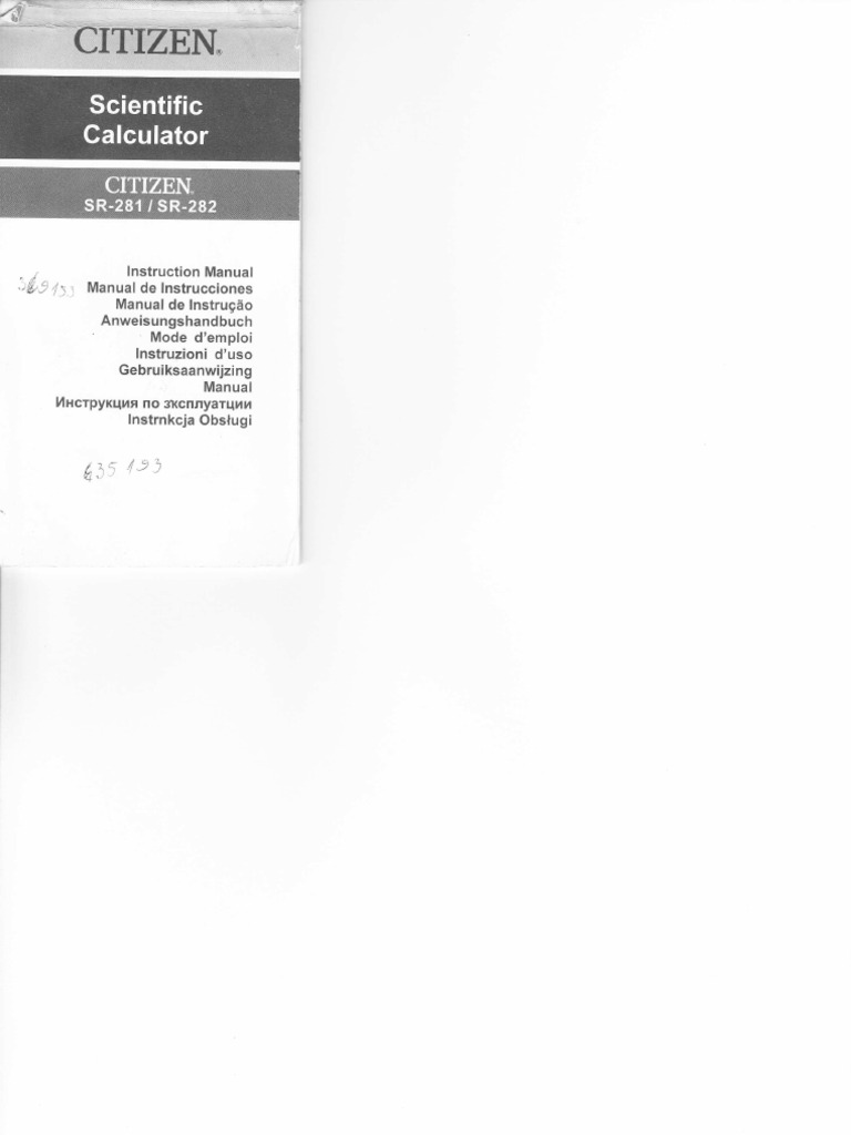 Understanding Scientific Calculator Operations A Guide to the Functions, Modes, and