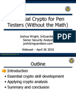 Essential Crypto Without The Math Webcast-20100426