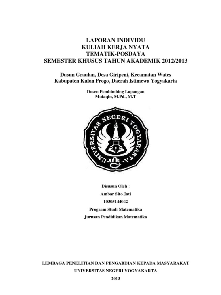 Laporan Individu Ambar