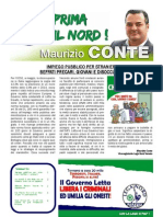 Editoriale "La Voce della Gente Veneta" di Maurizio Conte. Edizione settembre 2013