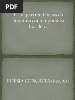 Poesia Concreta, Tropicália e Poesia Marginal