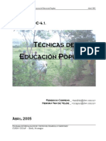 4.1.TecnicasdeEducacionPopular