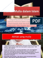 Akhlak Mulia Dalam Islam