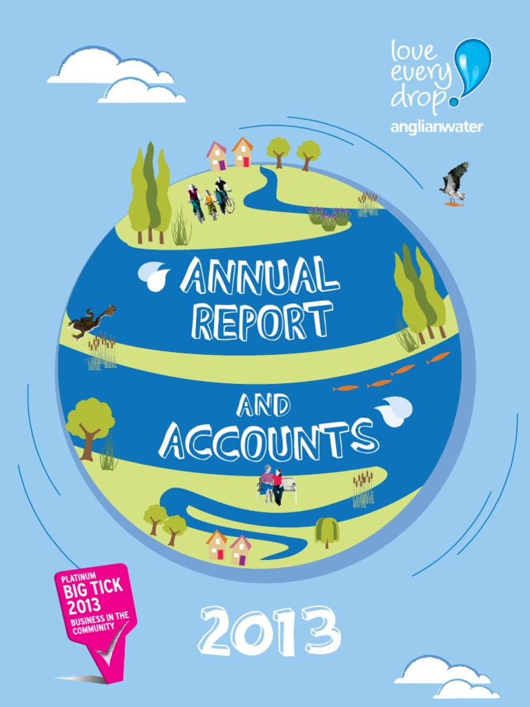 Anglian Water Annual Report and Accounts 2013 PDF Drinking Water