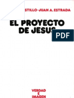 Castillo, Jose Maria El Proyecto de Jesus