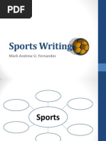 Sports Writing