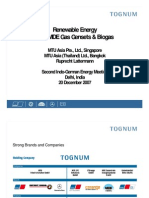 Renewable Energy MTU/MDE Gas Gensets