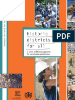 Historic districts for all - a social and human approach for sustainable revitalization 