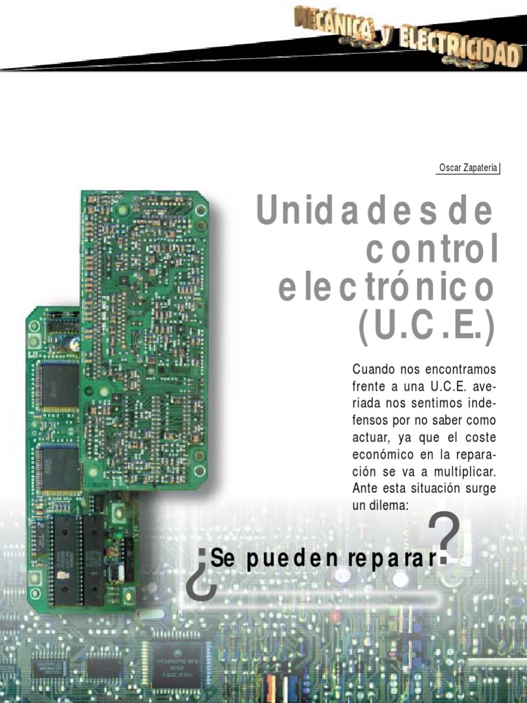 Se Puede Reparar Ecu PDF | PDF | Sistema de freno antibloqueo | Electrónica