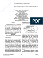 Definition of Danger Signal in Artificial Immune System With Cloud Method