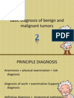 Basic Diagnosis of Benign and Malignant Tumors