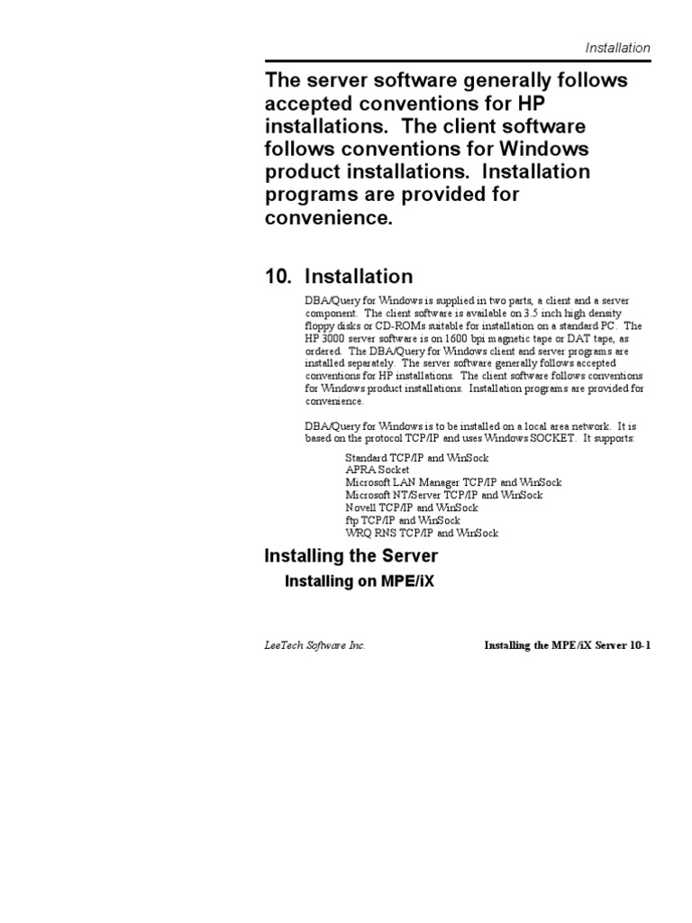 0A - Installationc | PDF | Business