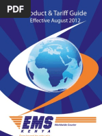 Download EMS KENYA Product and Tariff Guide by Postal Corporation Of Kenya SN167013556 doc pdf
