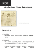 Introduçao ao Estudo da Anatomia