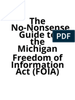 Michigan FOIA Preview by Edward Vielmetti
