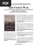 BOOK NEWS: The Unseen War: Allied Air Power and The Takedown of Saddam Hussein